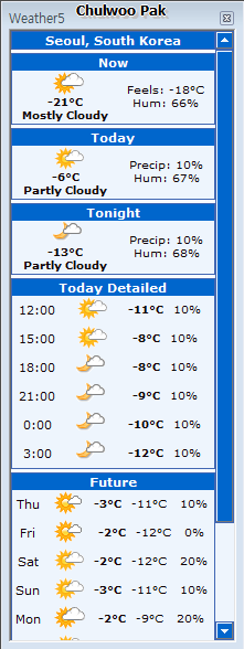 Maxthon Weather5