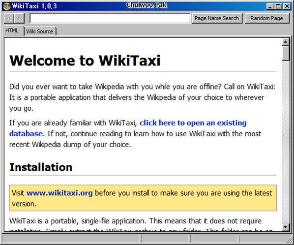 WikiTaxi