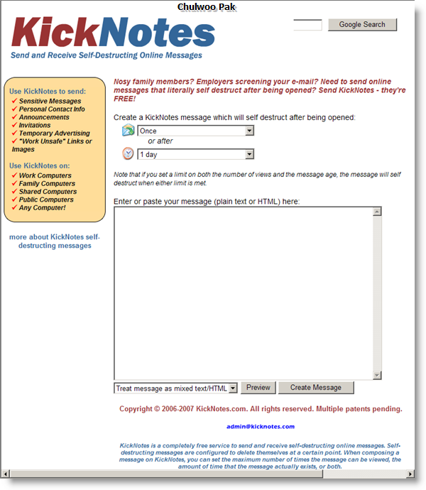 User inserted image