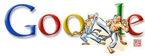 [Google Logo] 2008 베이징 올림픽: 격투기(Martial Arts)(태권도, 유도, 레슬링 따위)