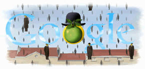 2008년 11월 21일 구글 로고