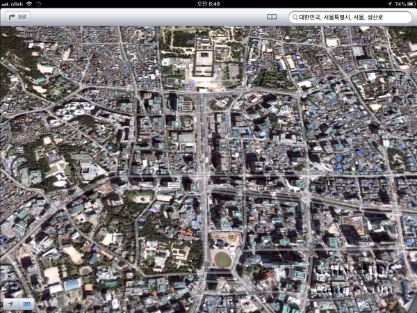 iOS 6 베타 3 지도