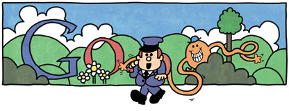 2011년 5월 9일 구글 로고