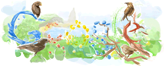 2009년 1월 12일 구글 로고