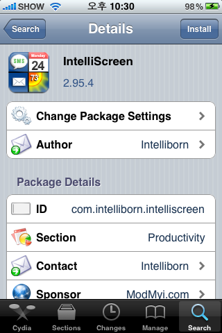 IntelliScreen