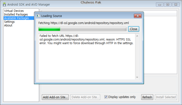 Android OS on Windows