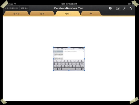 iPad Numbers