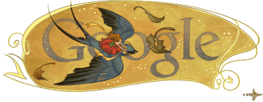 [Google Logo] 덴마크 동화작가 안데르센 탄생 205주년 기념