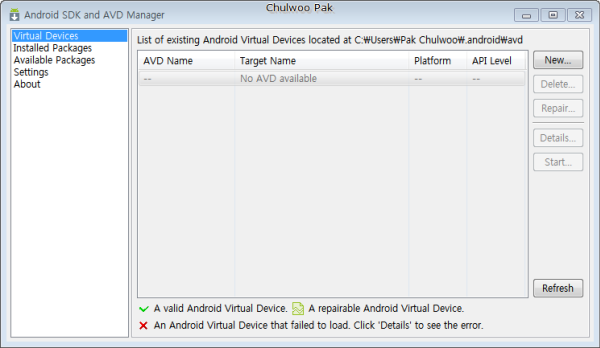 Android OS on Windows
