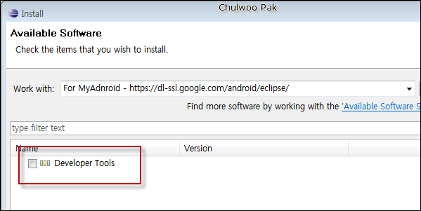 [Eclipse] Install New Software