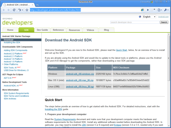 http://developer.android.com