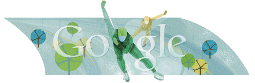 [Google Logo] 2010 밴쿠버 동계 올림픽(스피드 스케이팅[Speed Skating])
