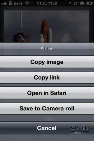 JpgToSiri on iPhone Siri