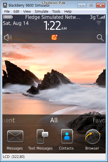 BlackBerry Smartphone Simulators