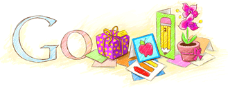 2010년 5월 15일 구글 로고