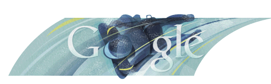 [Google Logo] 2010 밴쿠버 동계 올림픽(스켈레톤[Skeleton])