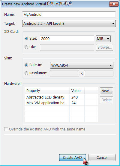 Android OS on Windows