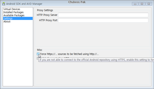 Android OS on Windows