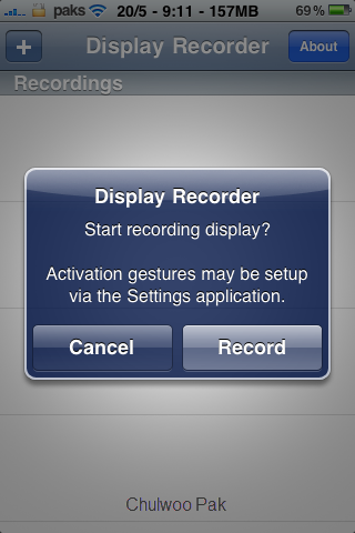Display Recorder