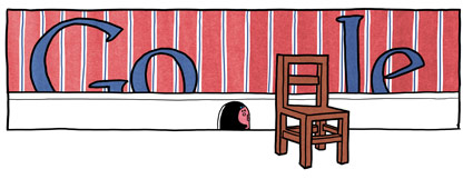 2011년 5월 9일 구글 로고
