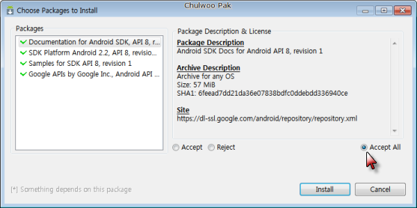 Android OS on Windows