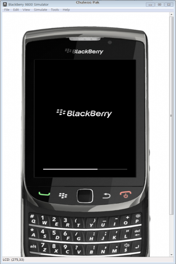 BlackBerry Smartphone Simulators