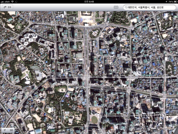 iOS 6 베타 3 지도