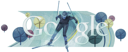 [Google Logo] 2010 밴쿠버 동계 올림픽(크로스컨트리 스킹[Cross-Country Skiing] 2)
