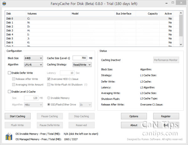 FancyCache for Disk (Beta) 0.8.0