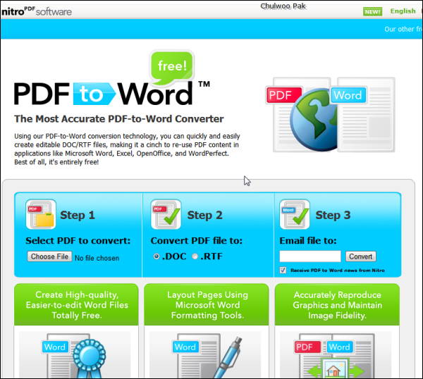 PDF to Word