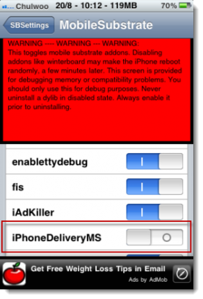 iPhoneDeliveryMS OFF